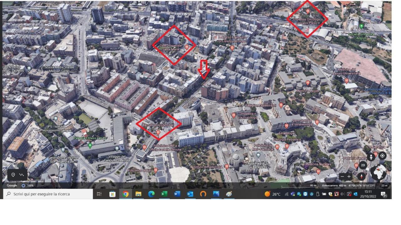 בארי Casina Mia,Viale Orazio Flacco 5 Policlinico מראה חיצוני תמונה